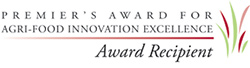 Premier's Award or Agri-Food Innovation Excellence - Award Recipient